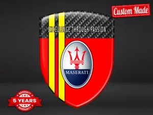 Maserati Adesivi a Cupola Multimarca Alta Qualità Professionale